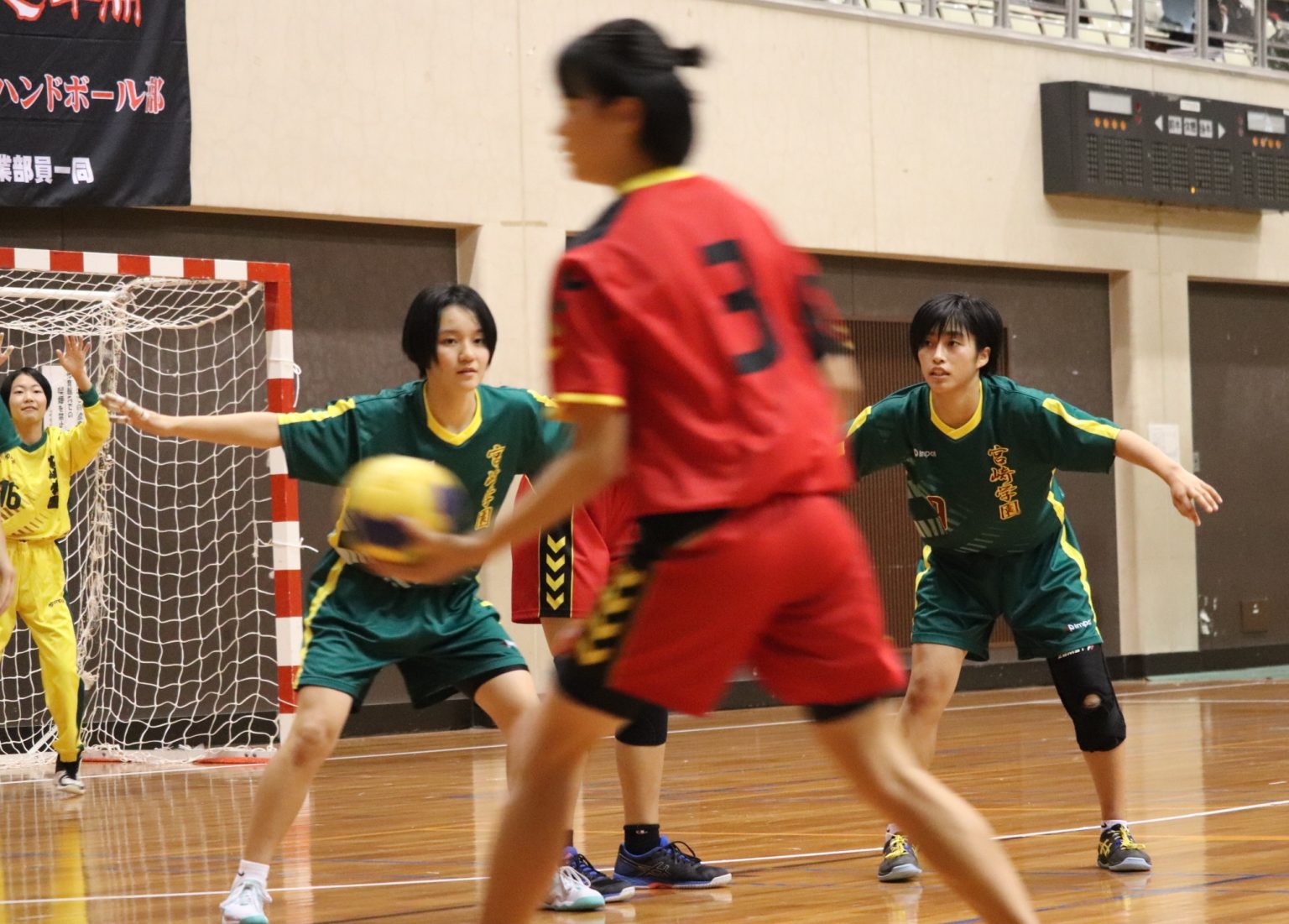 県高校新人大会優勝！女子ハンドボール部｜宮崎学園高等学校
