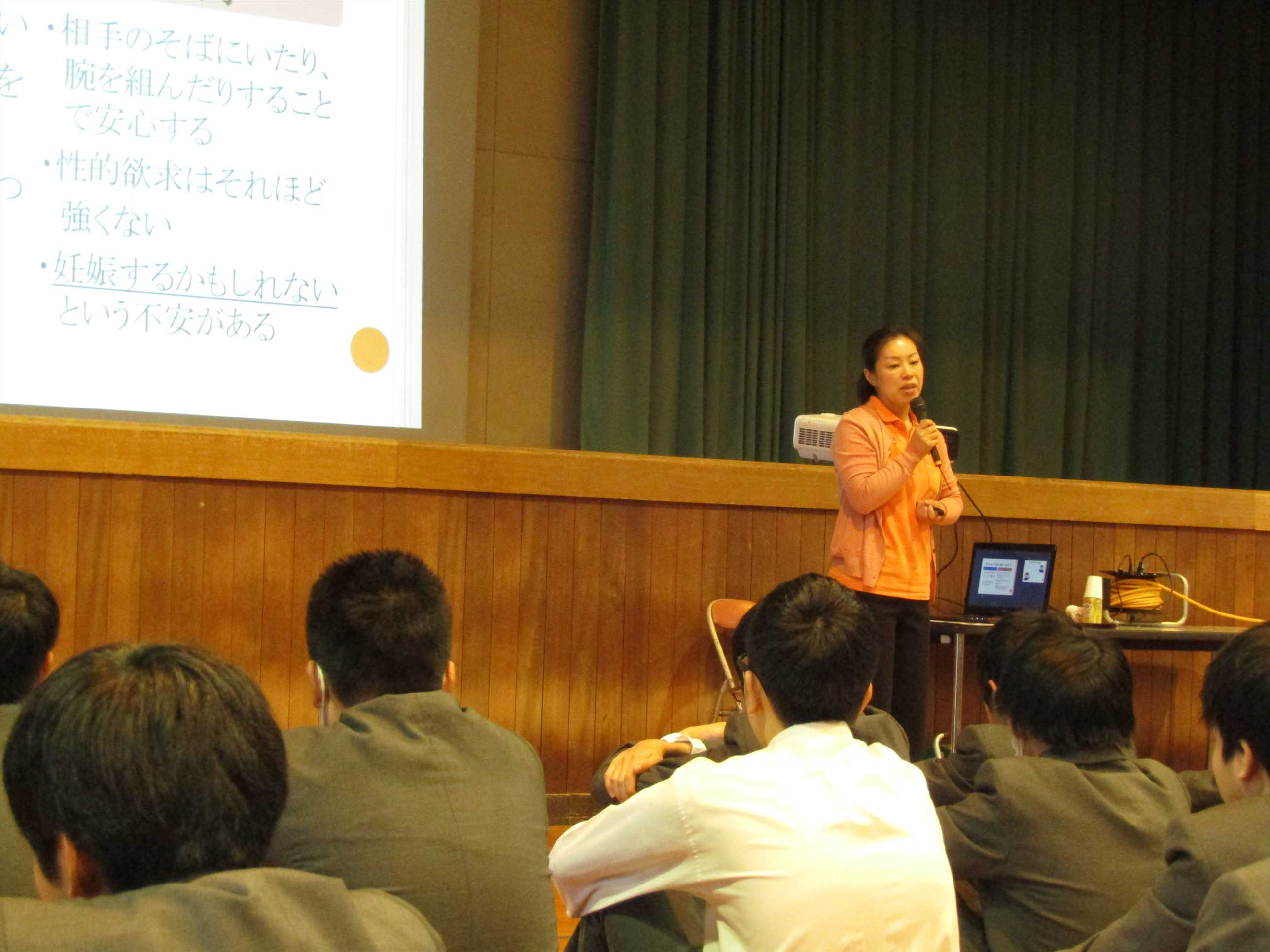 性教育講演 宮崎学園高等学校